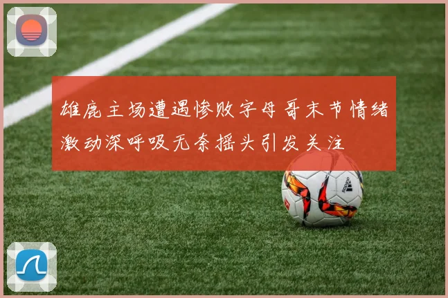 雄鹿主场遭遇惨败字母哥末节情绪激动深呼吸无奈摇头引发关注